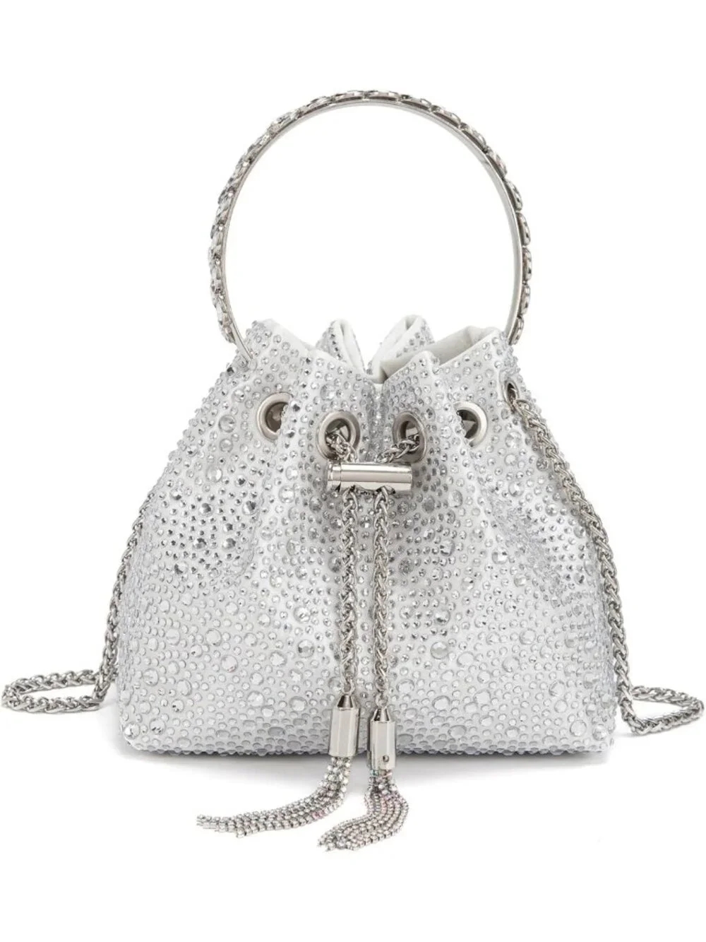 Sparkly Rhinestone Evening Clutch Bag | Colorful Bling Crossbody Purse For